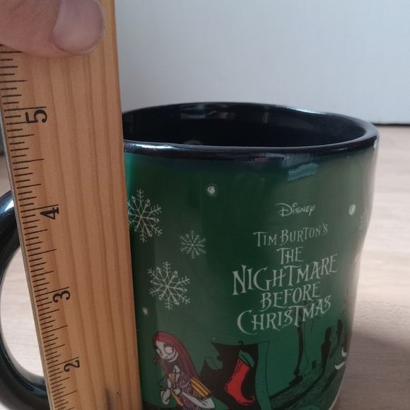 4/$15 Disney NIGHTMARE BEFORE CHRISTMAS Santa Jack Mug 25 Anniversary 3D Spinner - Picture 9 of 13